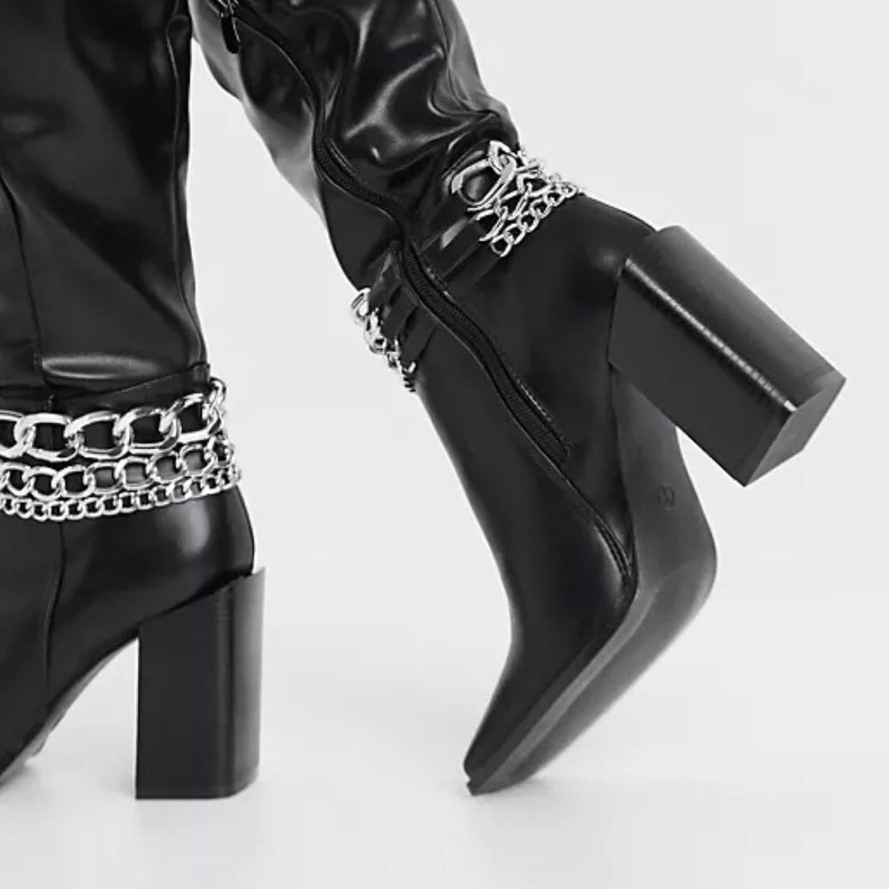ASOS - Over The Knee Boots - Picture 3 of 12
